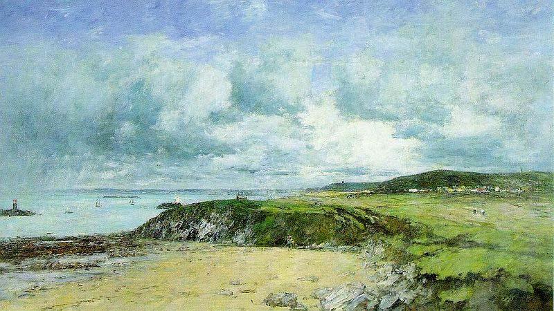 Eugene Boudin Rivage de Portrieux oil painting picture